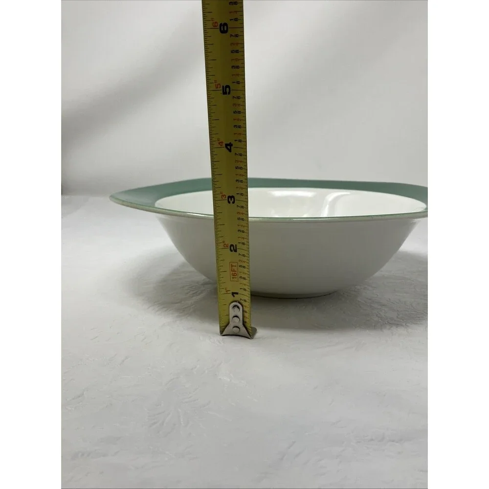 Taylor Smith & Taylor Conversation DAYLILY Round Serving Bowl 9” Rimmed